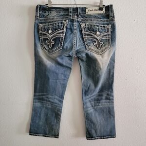 Rock Revival Women's Ena Stretch Capri Jeans size 29
